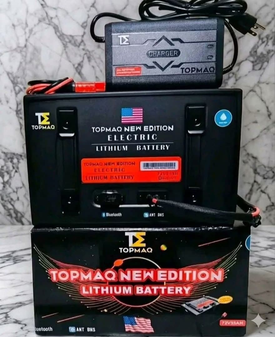 BATERÍA MARCA TOPMAQ 35 AMP